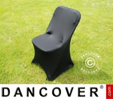 Stretch chair cover, 44x44x80 cm, Black (1 pcs.)