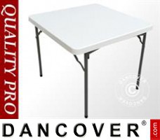 Banquet table 88x88x74 cm, Light grey (1 pcs.)